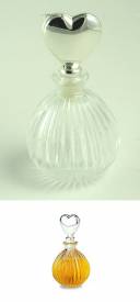 Perfume bottle, heart (ART-93-0158)