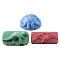 Dinos, Milky Way mold. #MW1026