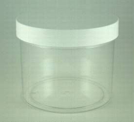 Jar, polystyrene, clear, 32 oz., 120/400.