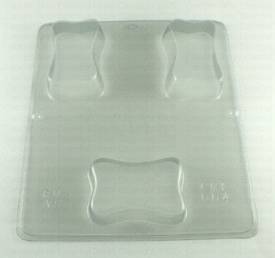 Wide Ends soap mold, #004