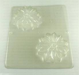 Poinsettia soap mold, #006.