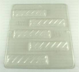 Twister Bar soap mold, #146