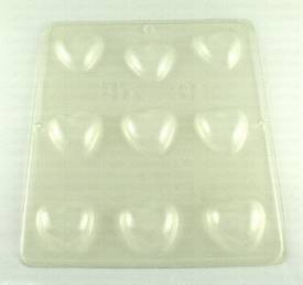 Heart soap mold, #3013.