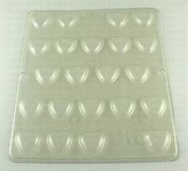 Heart soap mold, #3014