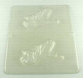 Stork with Baby soap mold, #628