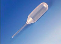 Pipette, disposable, @2 in. long