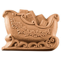 Sleigh, Milky Way mold. #MW1014