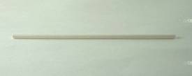 Lollipop sticks, white paper, 1,000/pk., 6"x5/32"