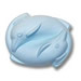 Two Dolphins, Milky Way mold. #MW1116