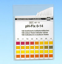 pH Strips 2.0 to 9.0
